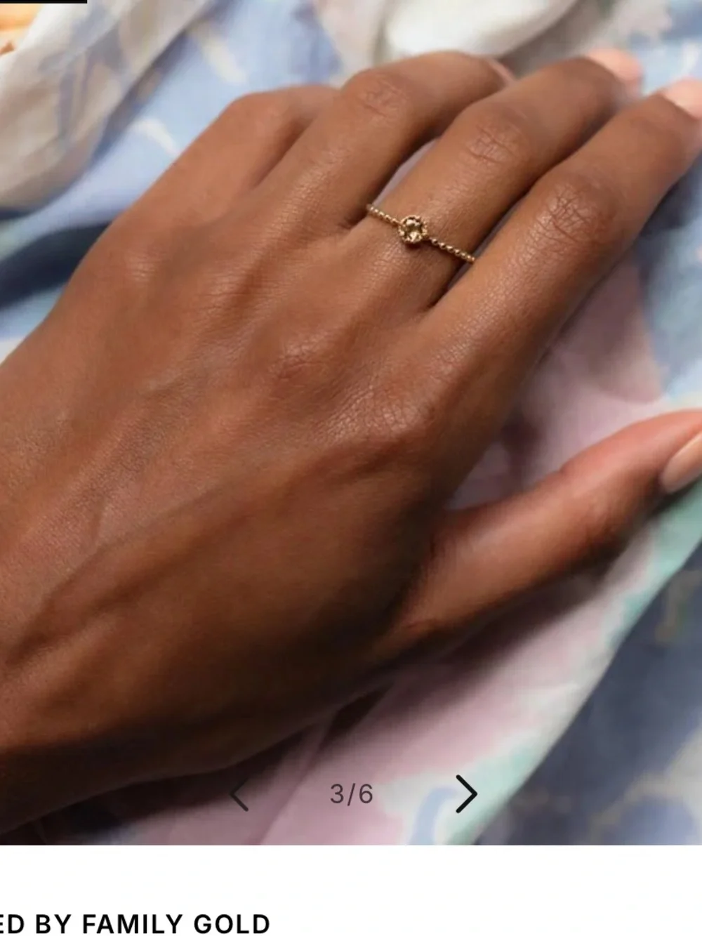 Local Eclectic Sunny Citrine Ring solid 9k Gold
